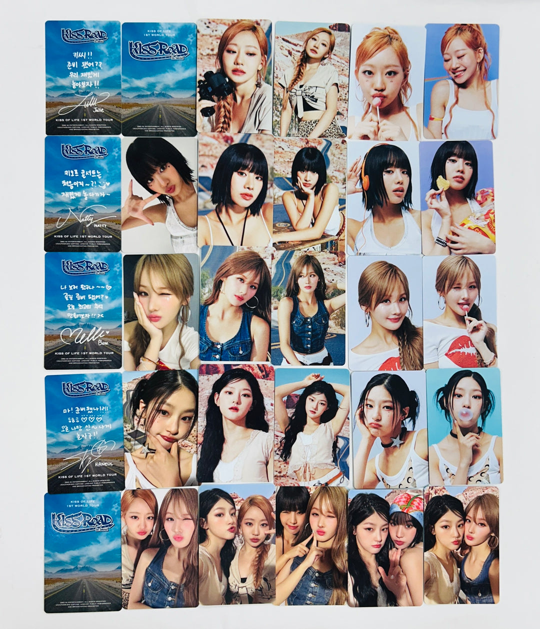 Kiss Of Life "Kiss Road" in Seoul - Official Trading Photocard [24.10.28]