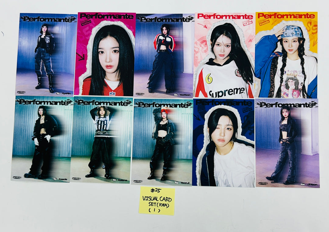 TripleS Visionary Vision "Performante" - Official Photocard, Visual Card Set (10EA) [24.10.28]