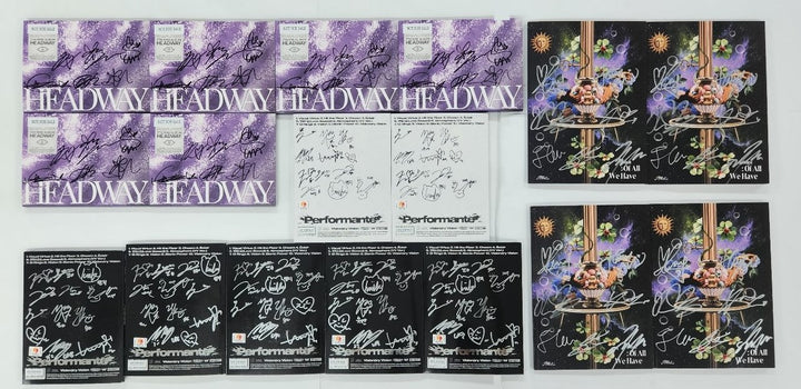 TripleS "Performante", Billlie "Of All Have Lost", PURPLE KISS "HEADWAY" - Hand Autographed(Signed) Promo Album [24.10.28] (Restocked 10/29)