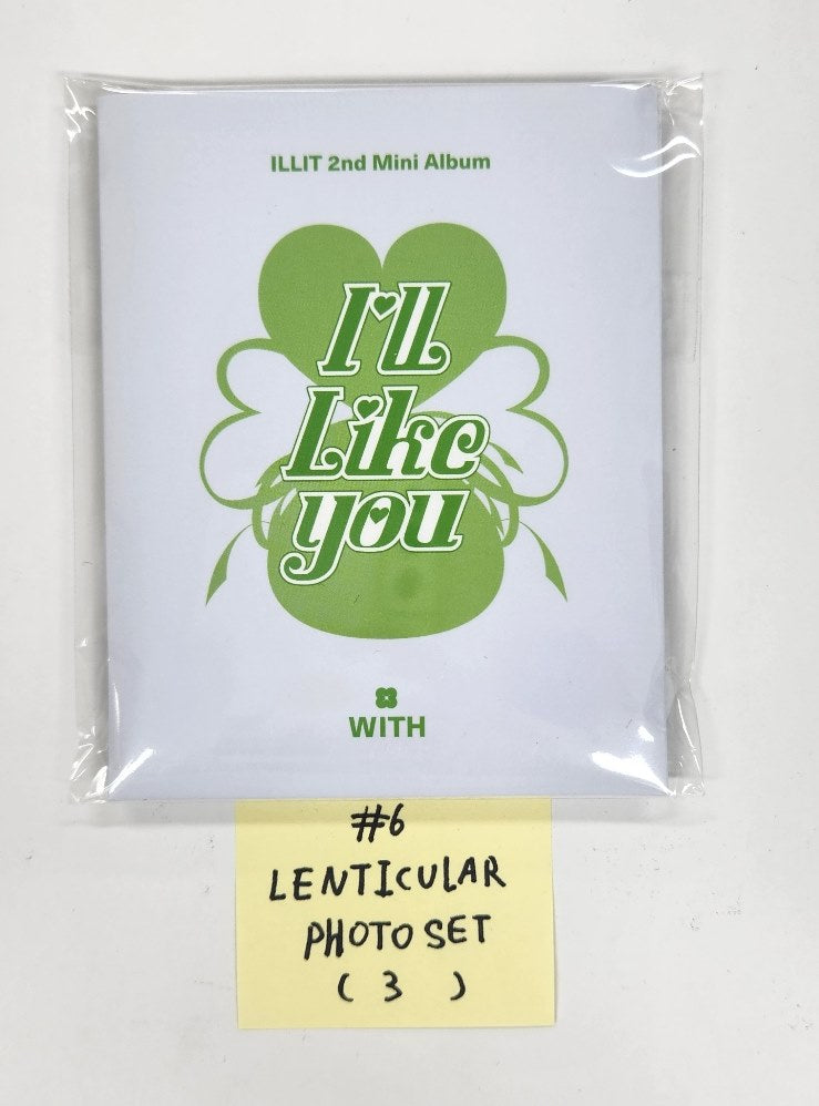 ILLIT "I’LL LIKE YOU" - Pop-Up Official MD [Hoodie, Photo Set, Lenticular Photo Set, Printed Photo Set] [24.10.29]