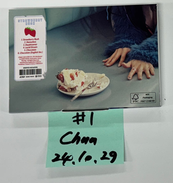 CHUU "Strawberry Rush" - Hand Autographed(Signed) Album (STAYG Album Ver.) [24.10.29]