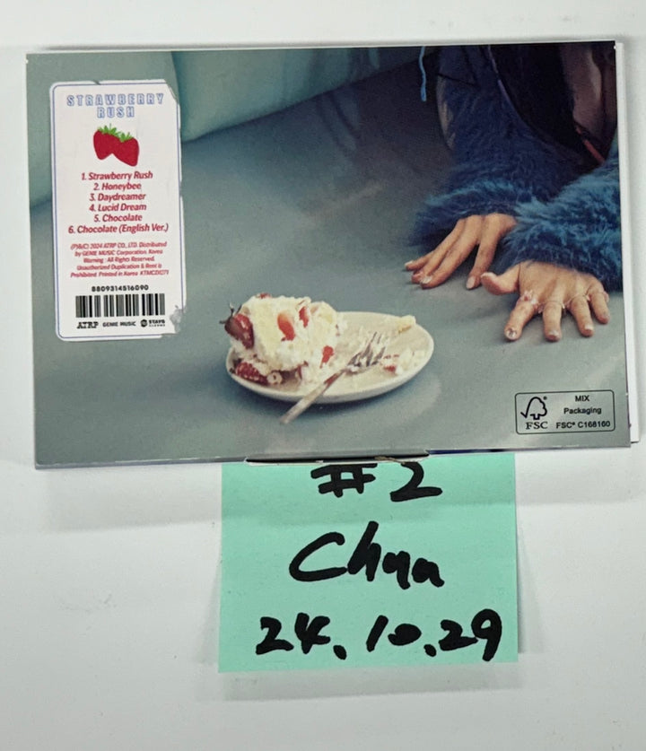 CHUU "Strawberry Rush" - Hand Autographed(Signed) Album (STAYG Album Ver.) [24.10.29]