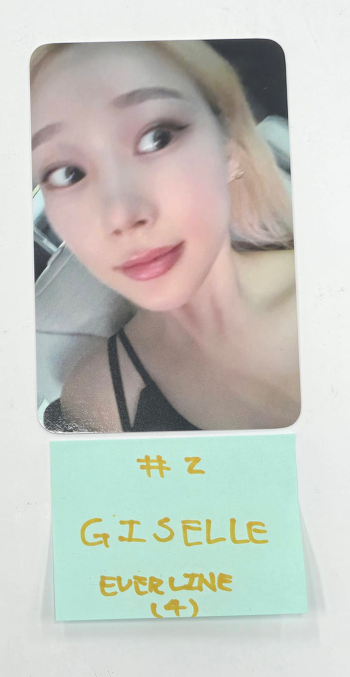 Aespa "Whiplash" - Everline Pre-Order Benefit Photocard [BEAT Ver.] [24.10.30]