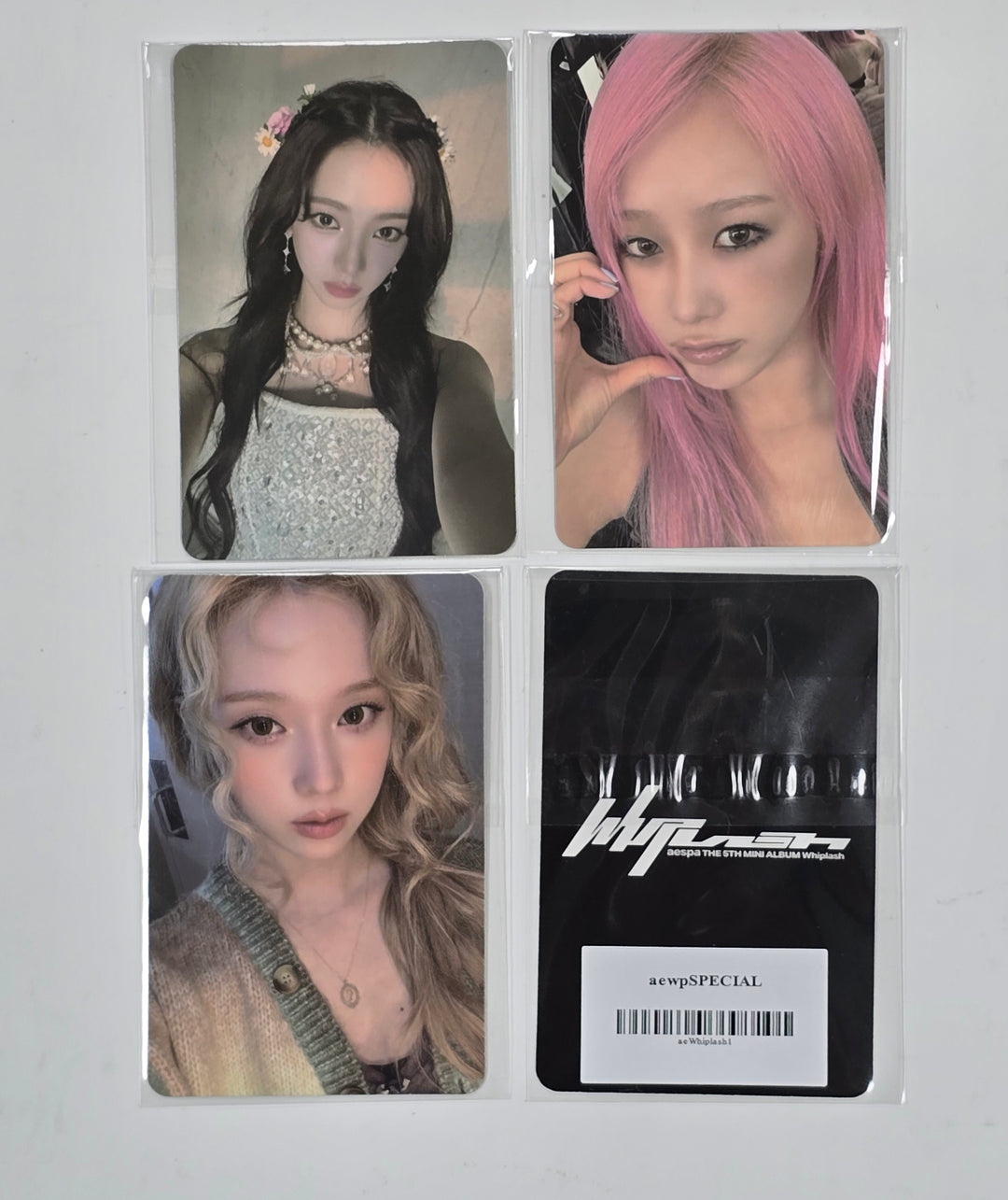 Aespa "Whiplash" - SM Town Pre-Order Benefit Photocard [BEAT Ver.] [24.10.30]