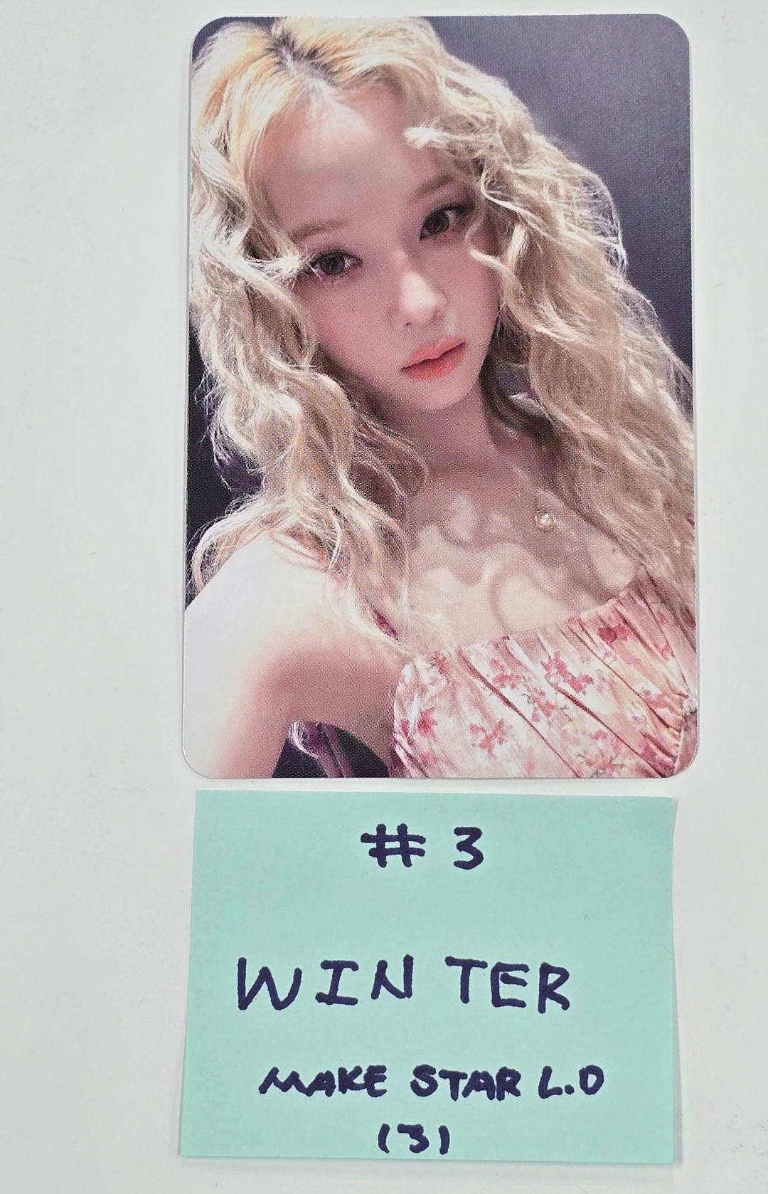 Aespa "Whiplash" - Makstar Lucky Draw Event Photocard [24.10.30]