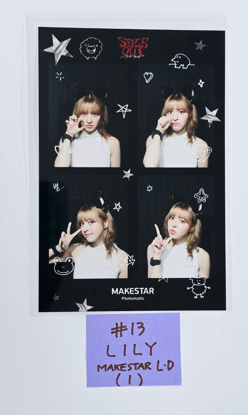 NMIXX "Fe3O4: STICK OUT" - Makestar Lucky Draw Event Photocard, 4 Cut Photo [24.10.31]