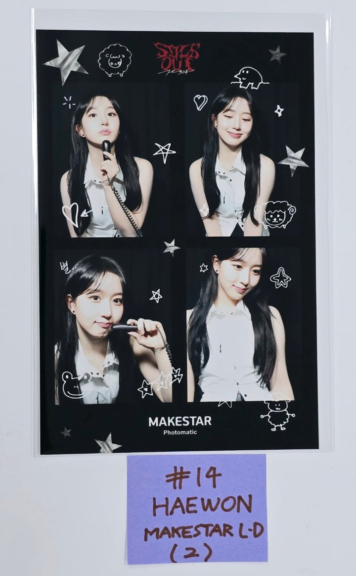 NMIXX "Fe3O4: STICK OUT" - Makestar Lucky Draw Event Photocard, 4 Cut Photo [24.10.31]