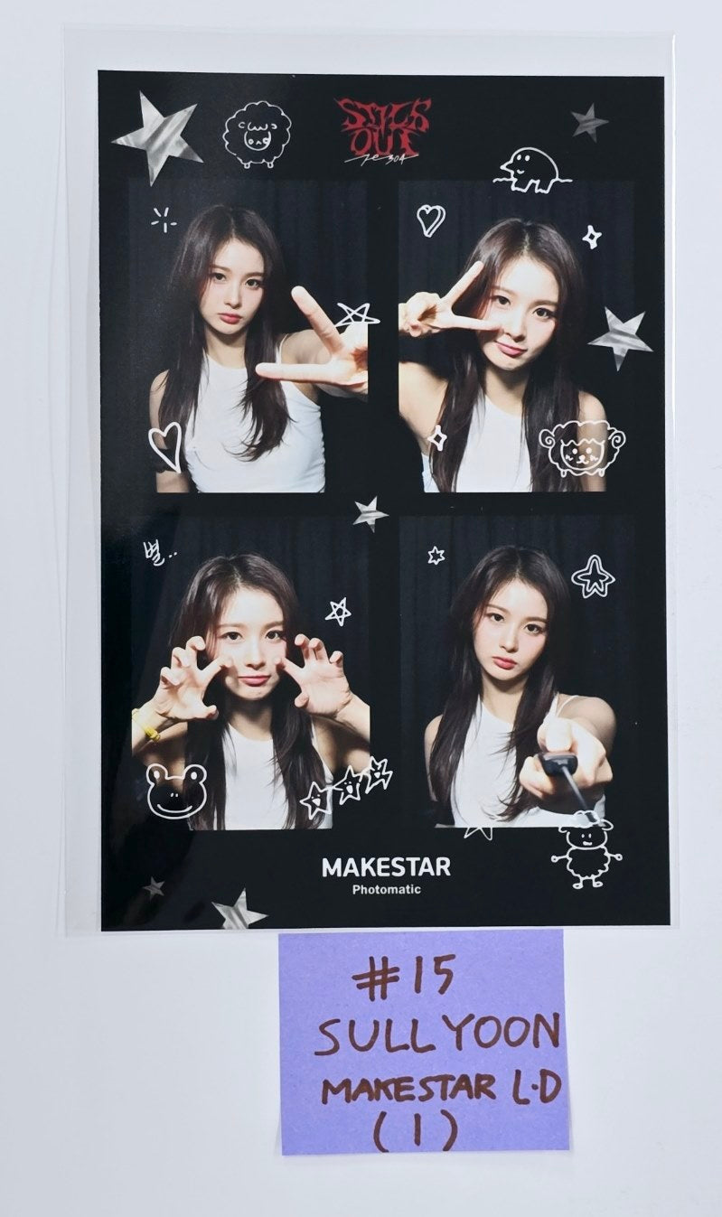 NMIXX "Fe3O4: STICK OUT" - Makestar Lucky Draw Event Photocard, 4 Cut Photo [24.10.31]