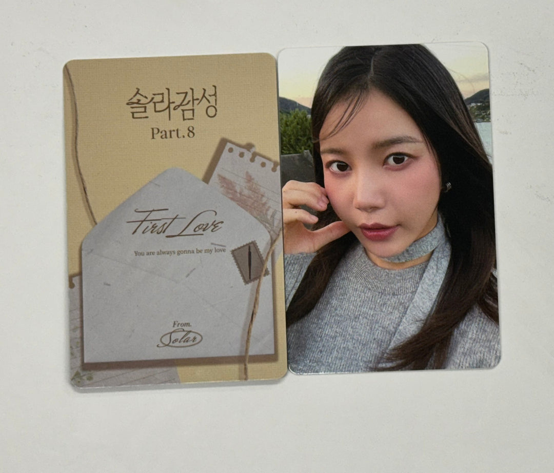 SOLAR "솔라감성 Part.8" - Bizent Mall Pre-Order Benefit Photocard [24.10.31]