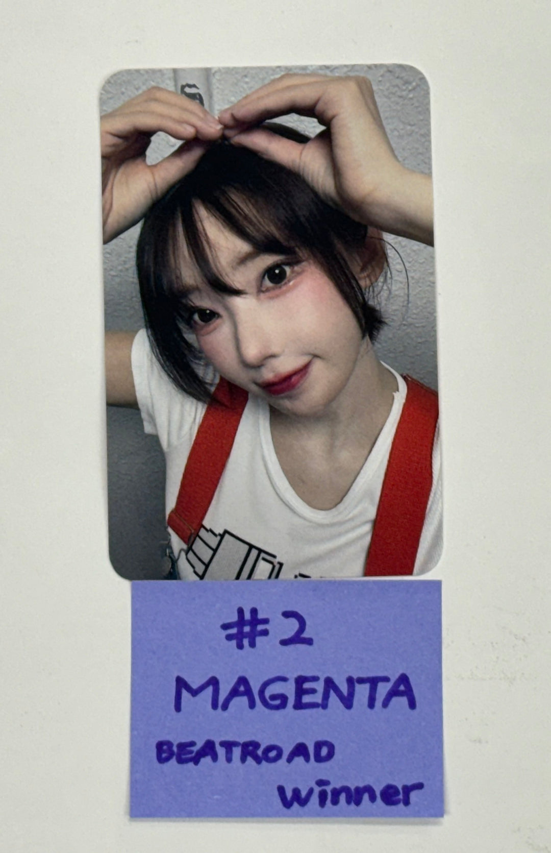 QWER "Algorithm's Blossom" - Beat Road Fansign Event Winner Photocard Round 2 [24.10.31]