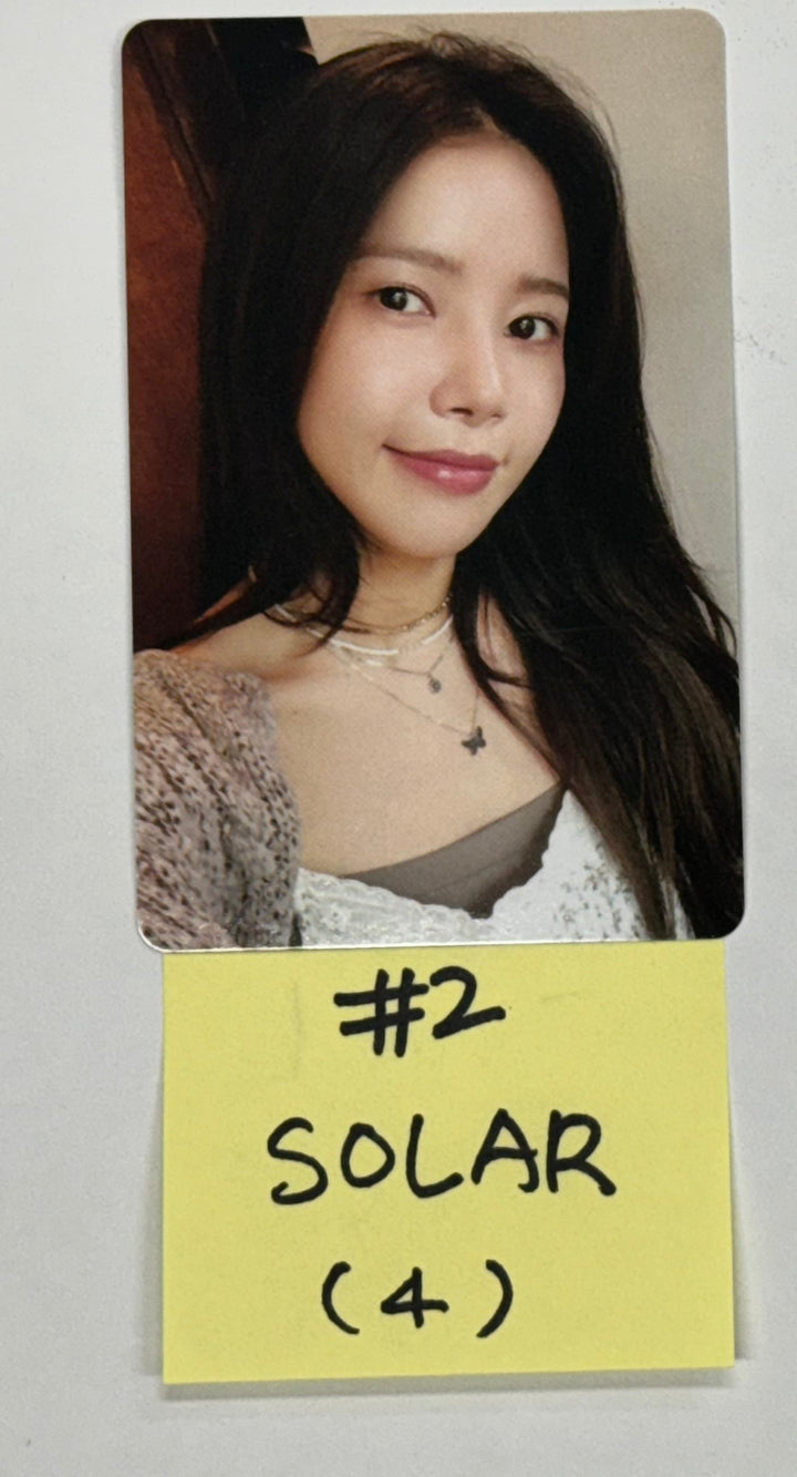 SOLAR "솔라감성 Part.8" - Official Photocard [24.10.31]