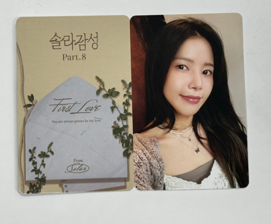 SOLAR "솔라감성 Part.8" - Official Photocard [24.10.31]