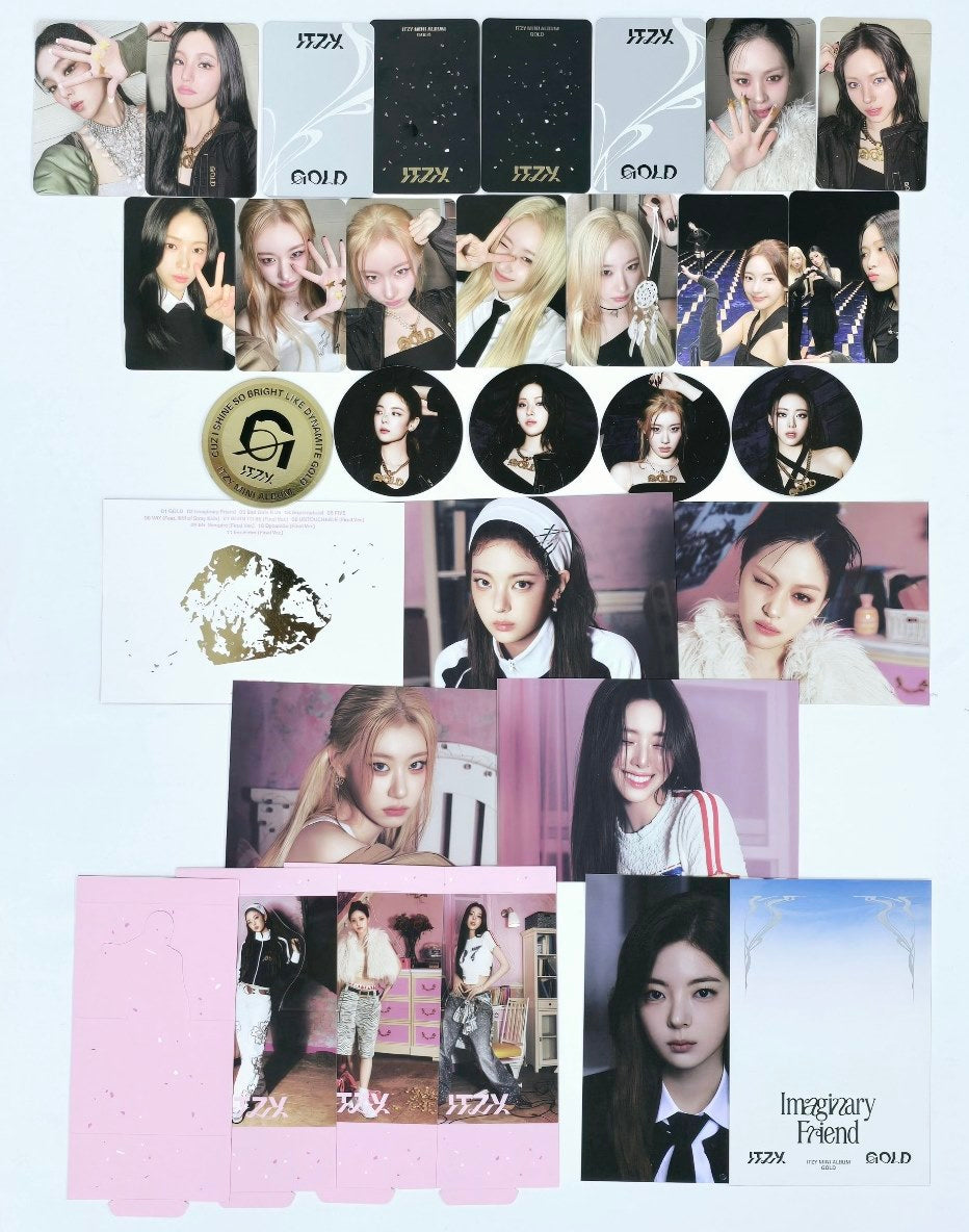 ITZY "Gold" - Official Photocard, Coin Photocard [Special Edition] [24.10.31]