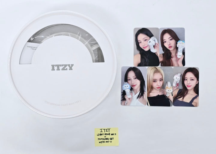 ITZY - Official Light Ring Ver.2 & Withmuu Pre-Order Benefit Photocards Set (5EA) [24.10.31]