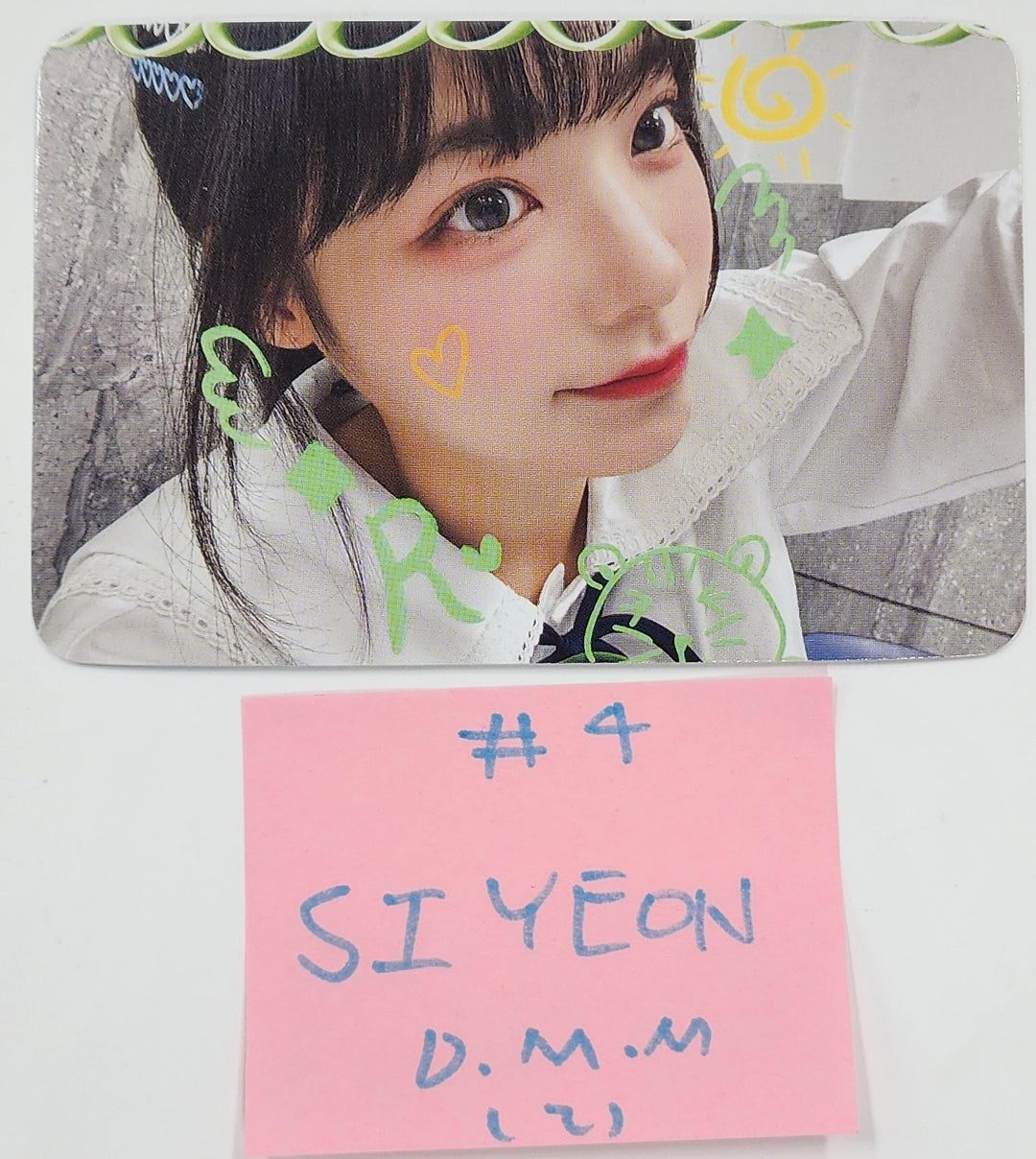 QWER "Algorithm's Blossom" - Dear My Muse Fansign Event Photocard Round 4 [24.11.1]