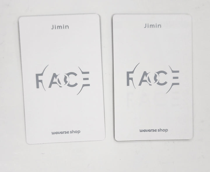 Jimin (Of BTS) "Face" - Weverse Shop Special Gift Photocard [24.11.1]