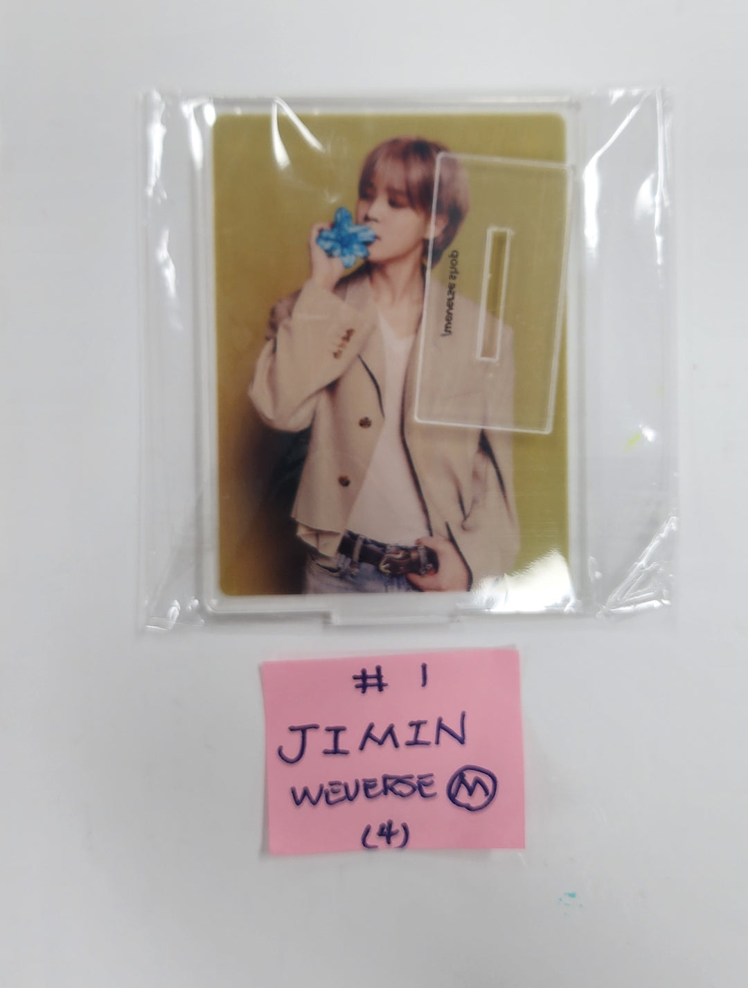 Jimin (Of BTS) "Face" - Weverse Shop Special Gift Acrylic Stand [24.11.1]