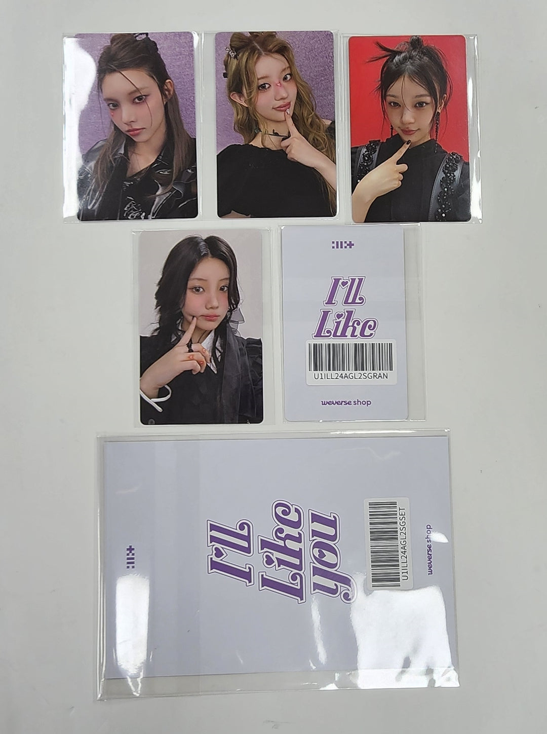 ILLIT "I’LL LIKE YOU" - Weverse Shop Showcase Gift Photocard Round 2 [24.11.1]