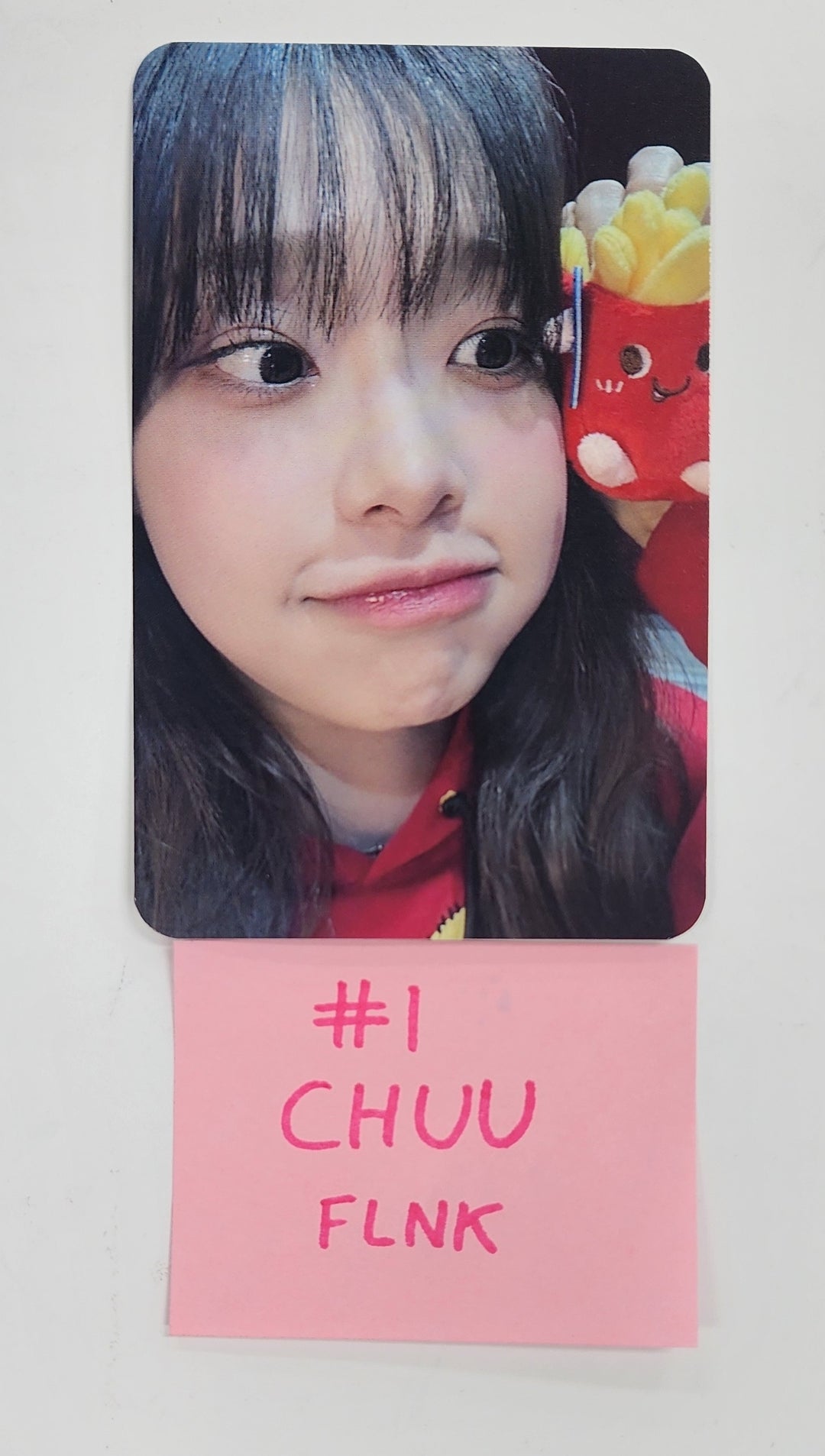 CHUU "Strawberry Rush" - FLNK Fansign Event Photocard [24.11.1]