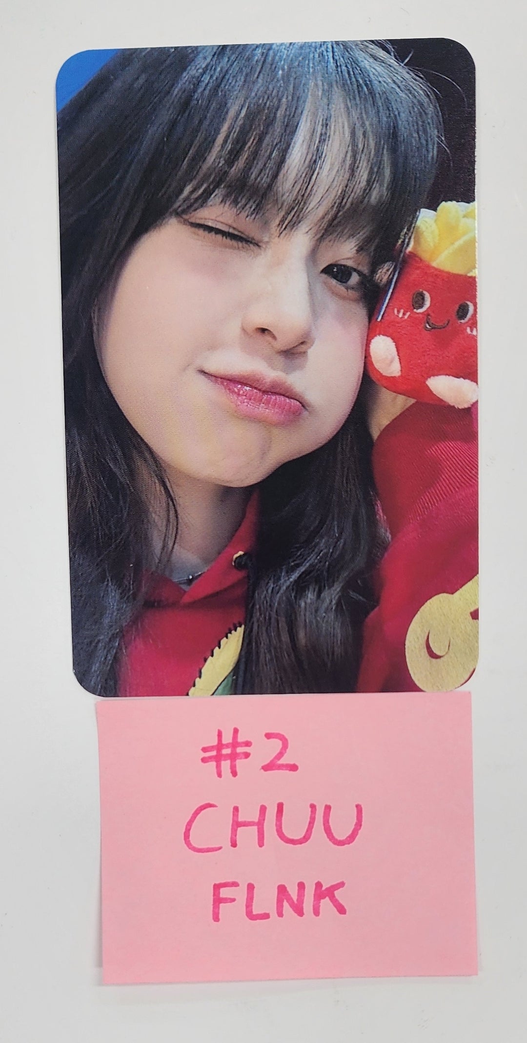 CHUU "Strawberry Rush" - FLNK Fansign Event Photocard [24.11.1]