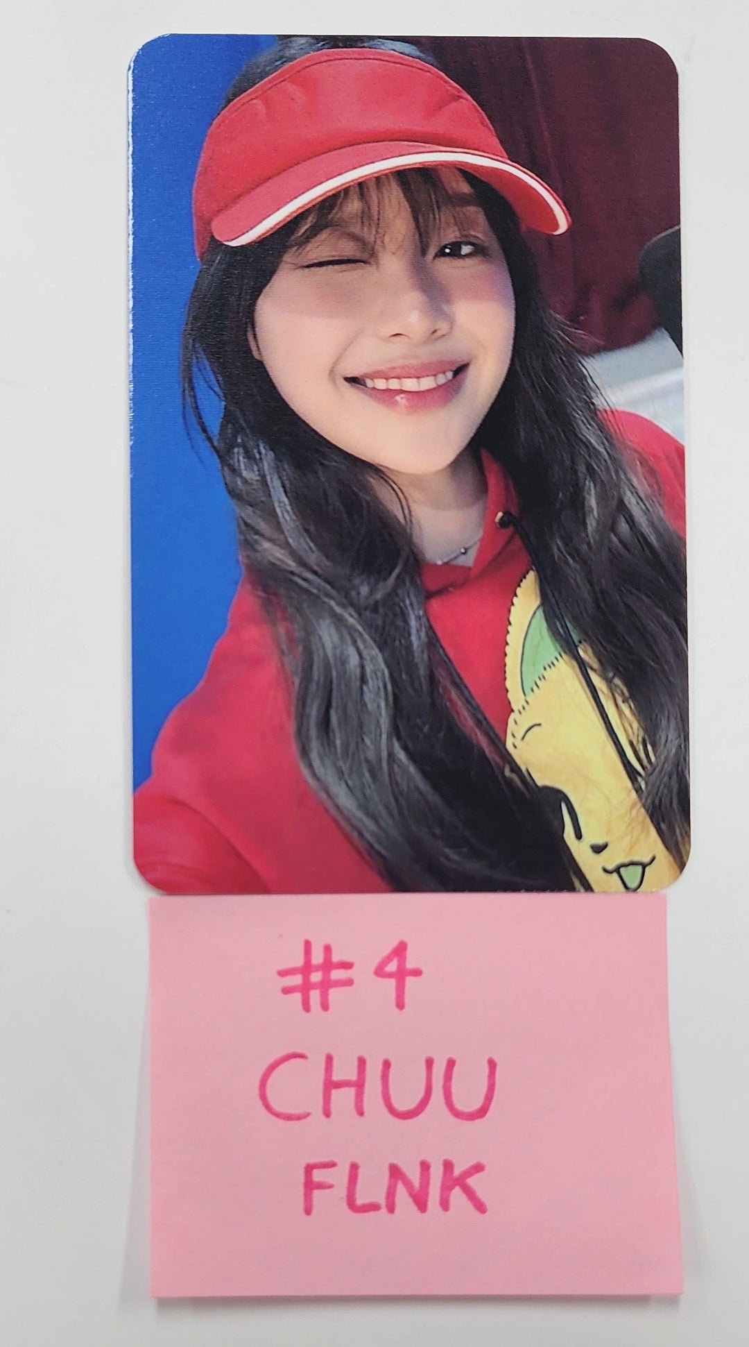 CHUU "Strawberry Rush" - FLNK Fansign Event Photocard [24.11.1]