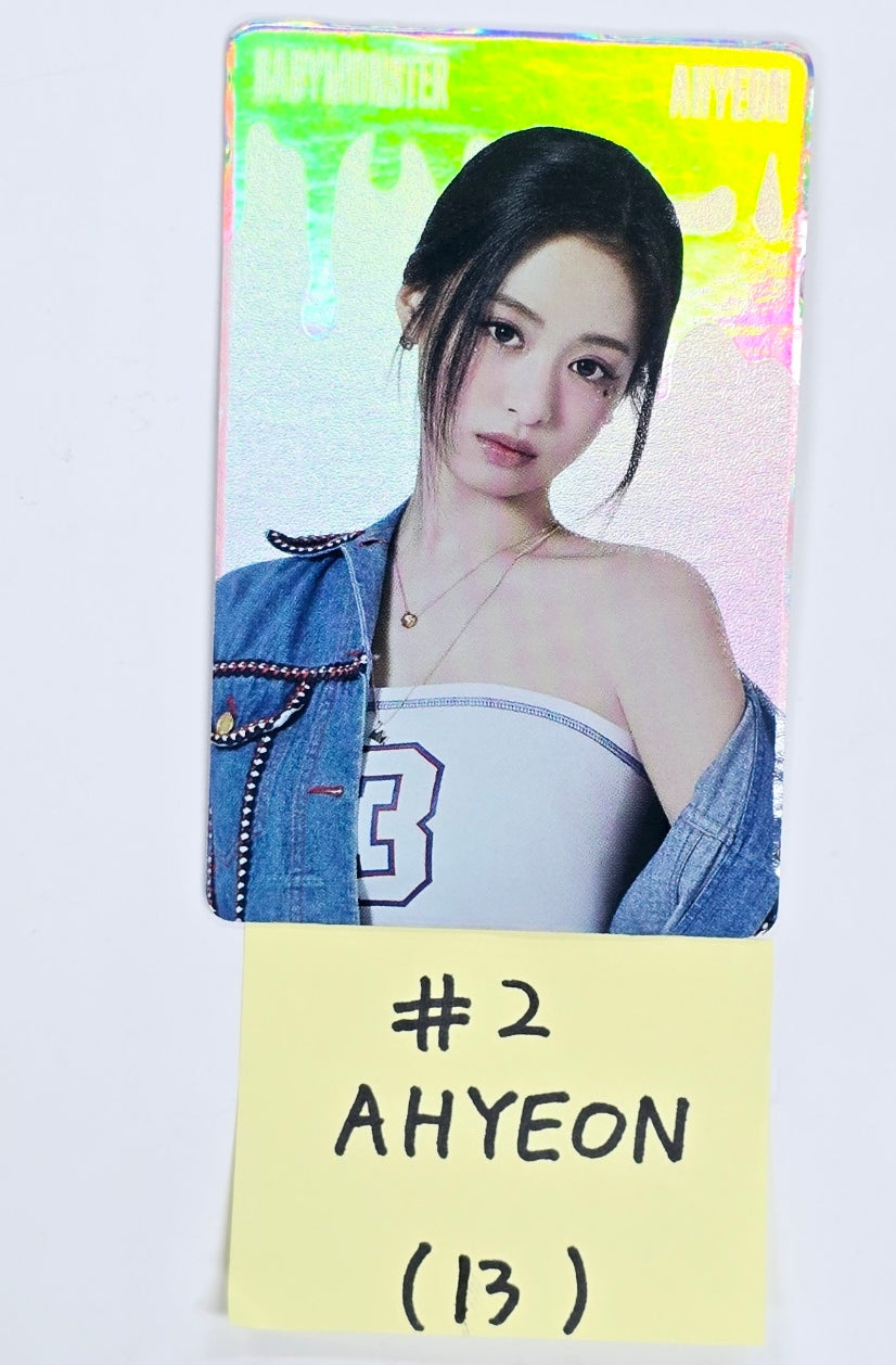 Babymonster "DRIP" 1st Full Album - Official Trading Photocard (1) [24.11.1]