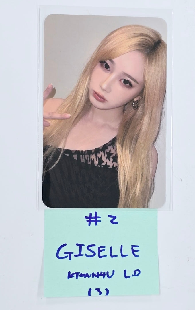 Aespa "Whiplash" - Ktown4U Lucky Draw Event Photocard [24.11.4]