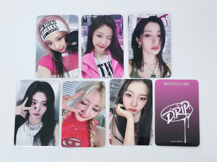 Babymonster "DRIP" 1st Full Album - Withmuu Lucky Draw Event Photocard [24.11.4]