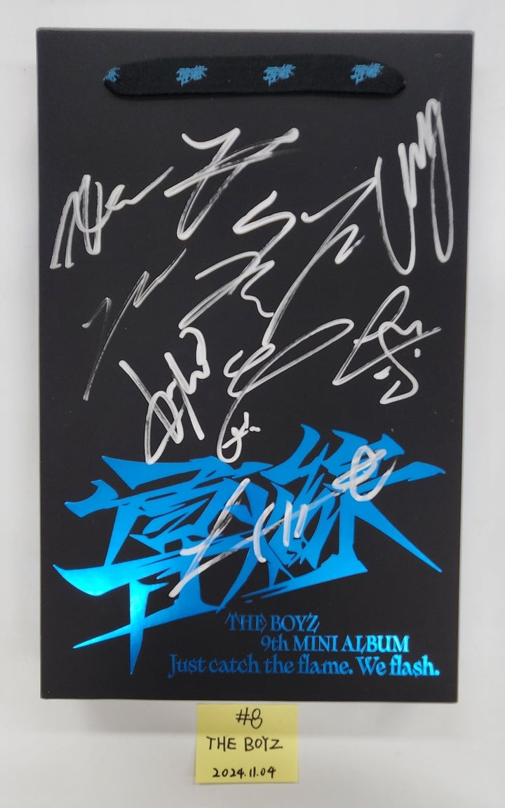 THE BOYZ "導火線", Kep1er "TIPI-TAP" - Hand Autographed(Signed) Promo Album [24.11.4]