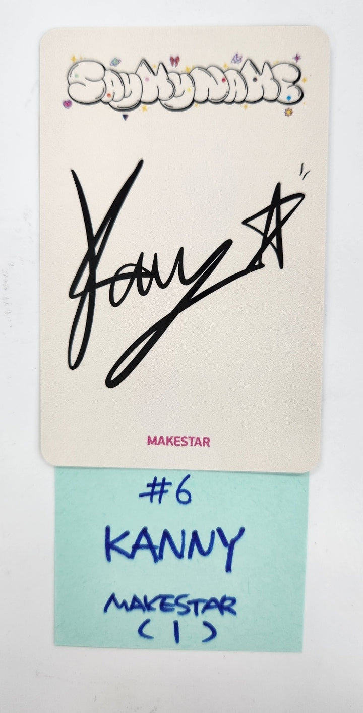 SAY MY NAME "SAY MY NAME" - Makestar Fansign Event Photocard [24.11.4]