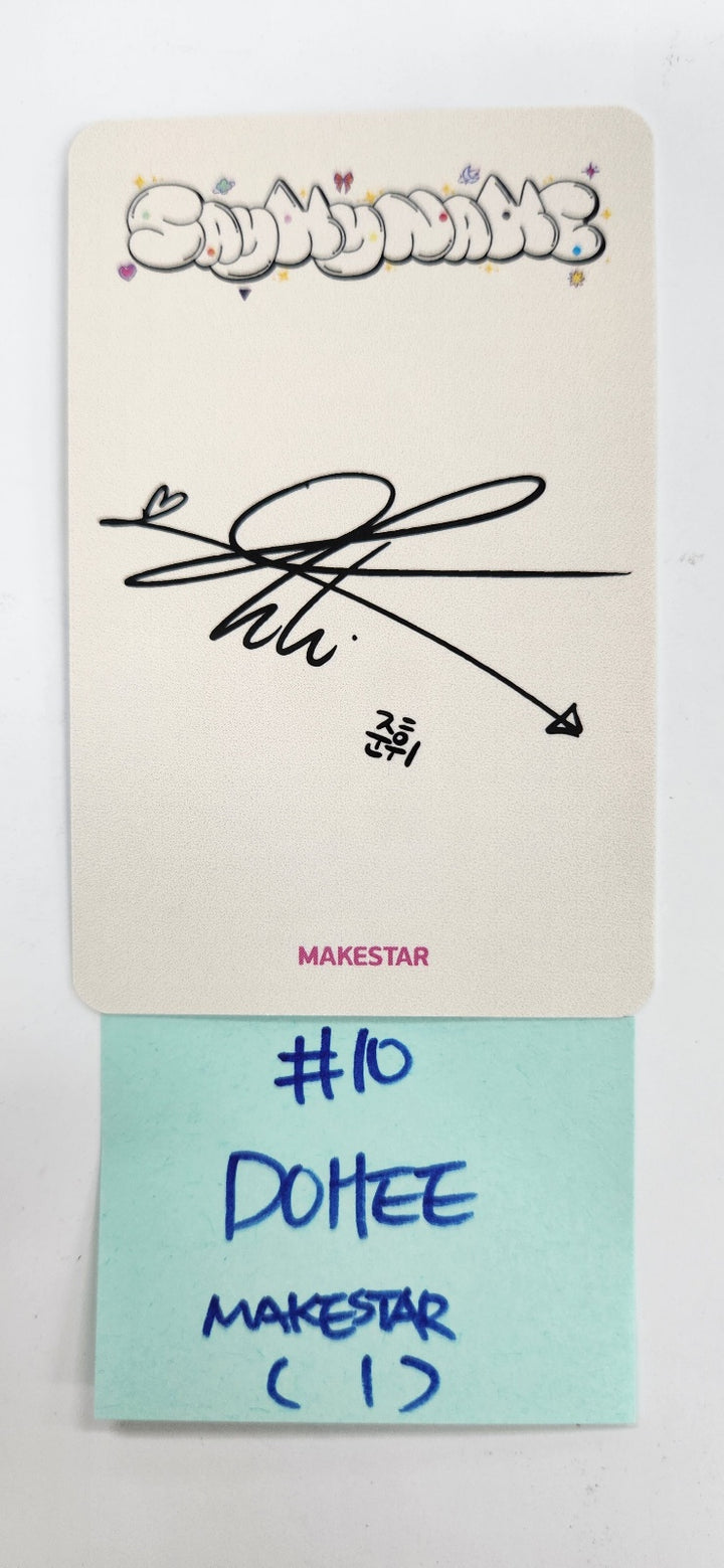 SAY MY NAME "SAY MY NAME" - Makestar Fansign Event Photocard [24.11.4]