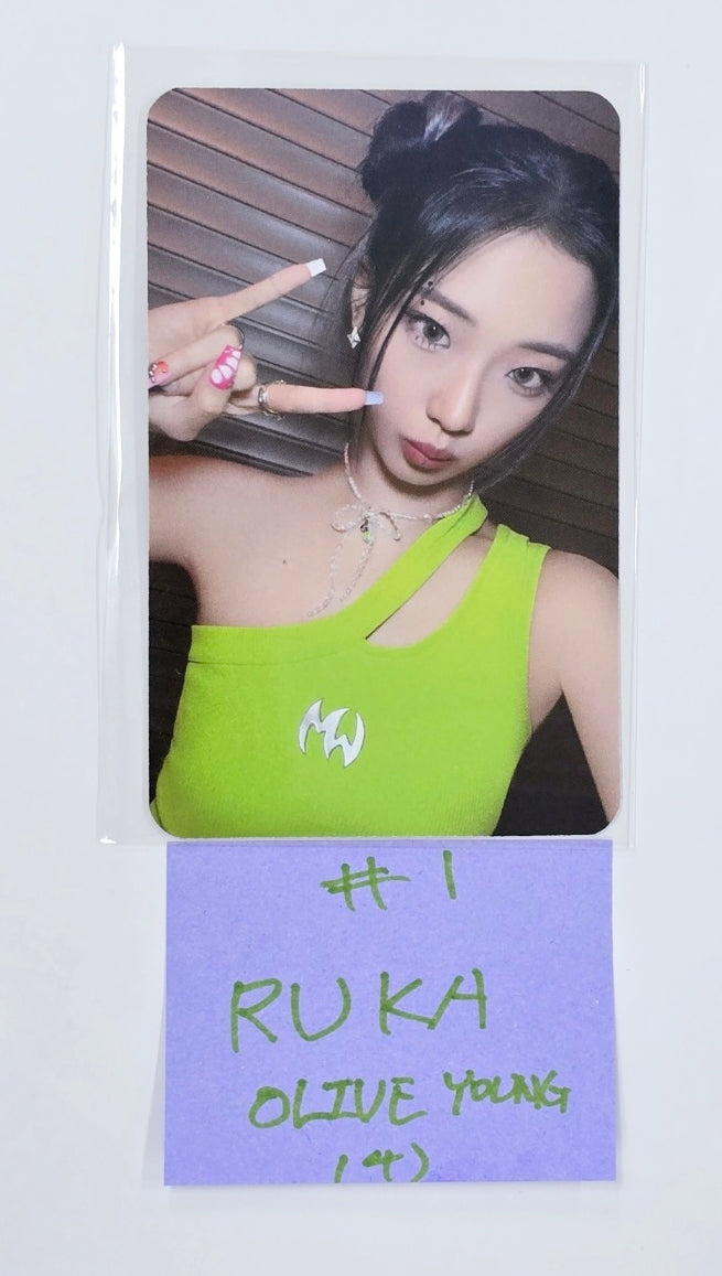 Babymonster "DRIP" 1st Full Album - OLIVE YOUNG Event Photocard [24.11.5]