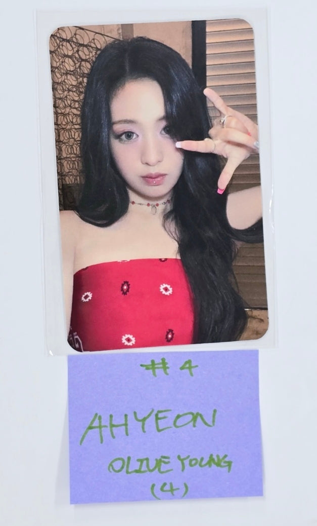 Babymonster "DRIP" 1st Full Album - OLIVE YOUNG Event Photocard [24.11.5]