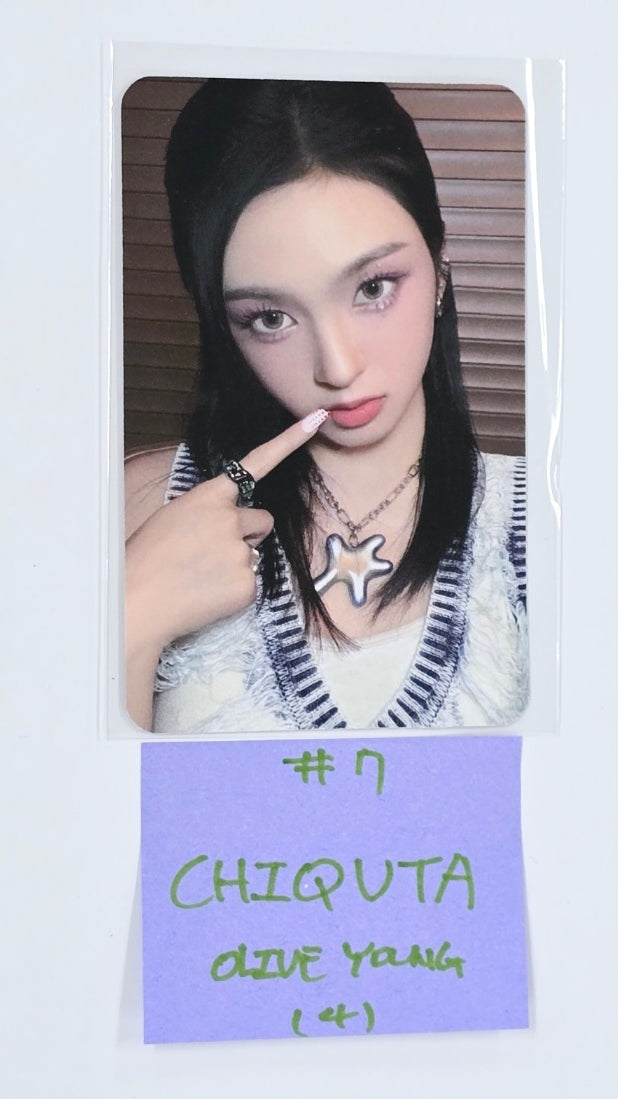 Babymonster "DRIP" 1st Full Album - OLIVE YOUNG Event Photocard [24.11.5]