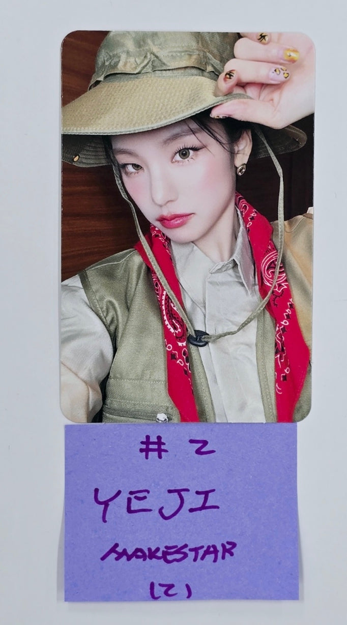 ITZY "Gold" - Makestar Fansign Event Photocard Round 3 [24.11.5]