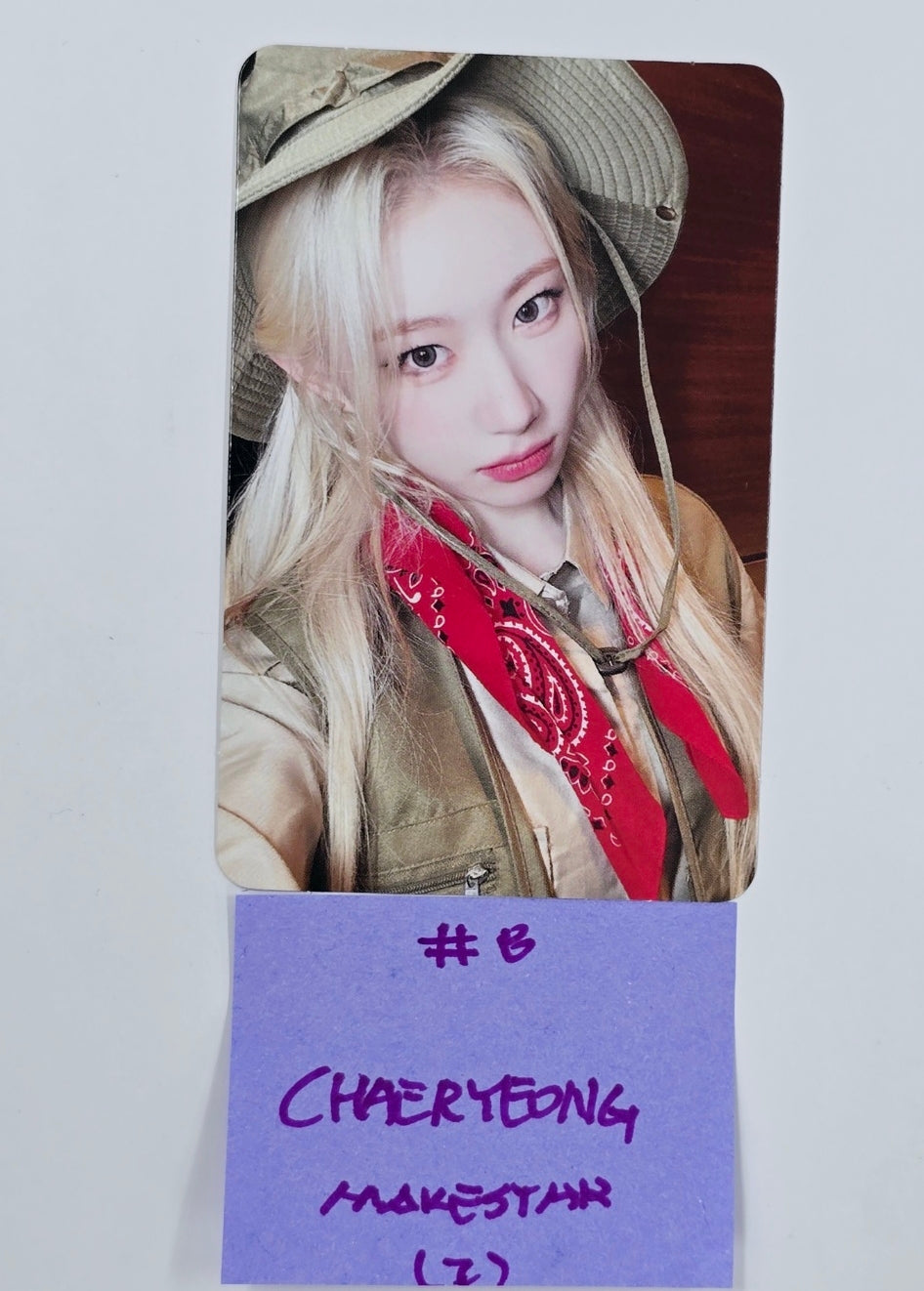 ITZY "Gold" - Makestar Fansign Event Photocard Round 3 [24.11.5]