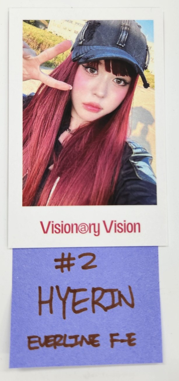 TripleS Visionary Vision "Performante" - EverLine Fansign Event Photocard [24.11.5]