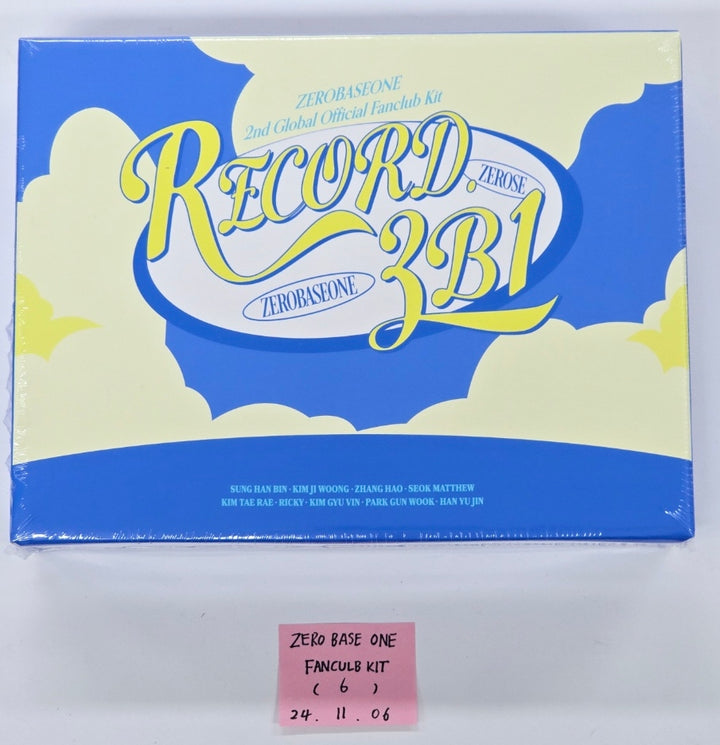 ZeroBaseOne "RECORD 3B1" 2nd Global - Official Fanclub Kit [24.11.6]