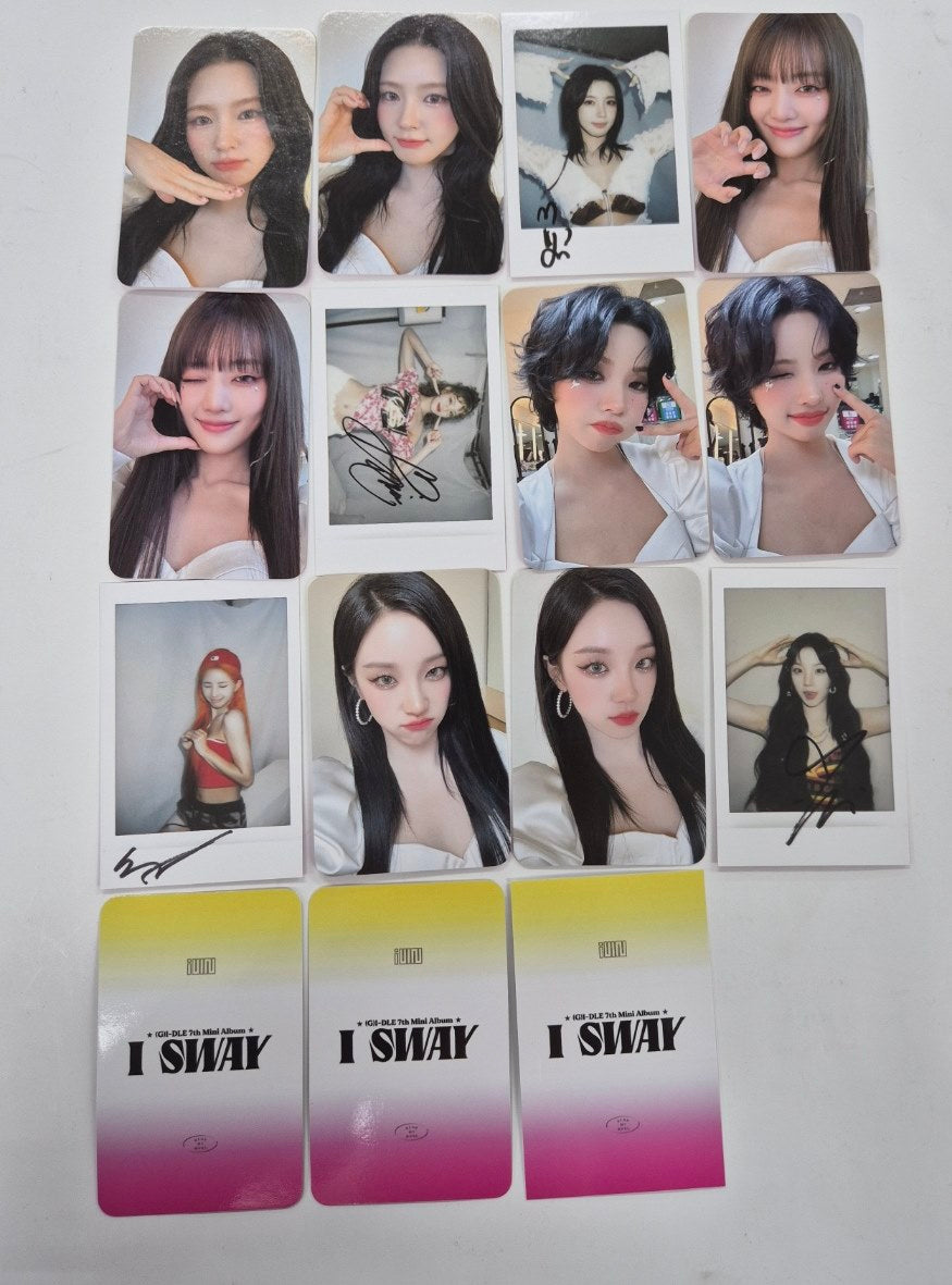 (g) I-DLE "I SWAY" - Dear My Muse Lucky Draw Event Photocard [24.11.6]