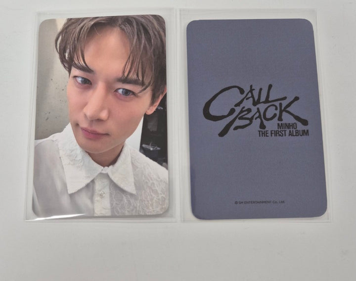 MINHO "CALL BACK" - Withmuu Pre-Order Benefit Photocard [24.11.6]