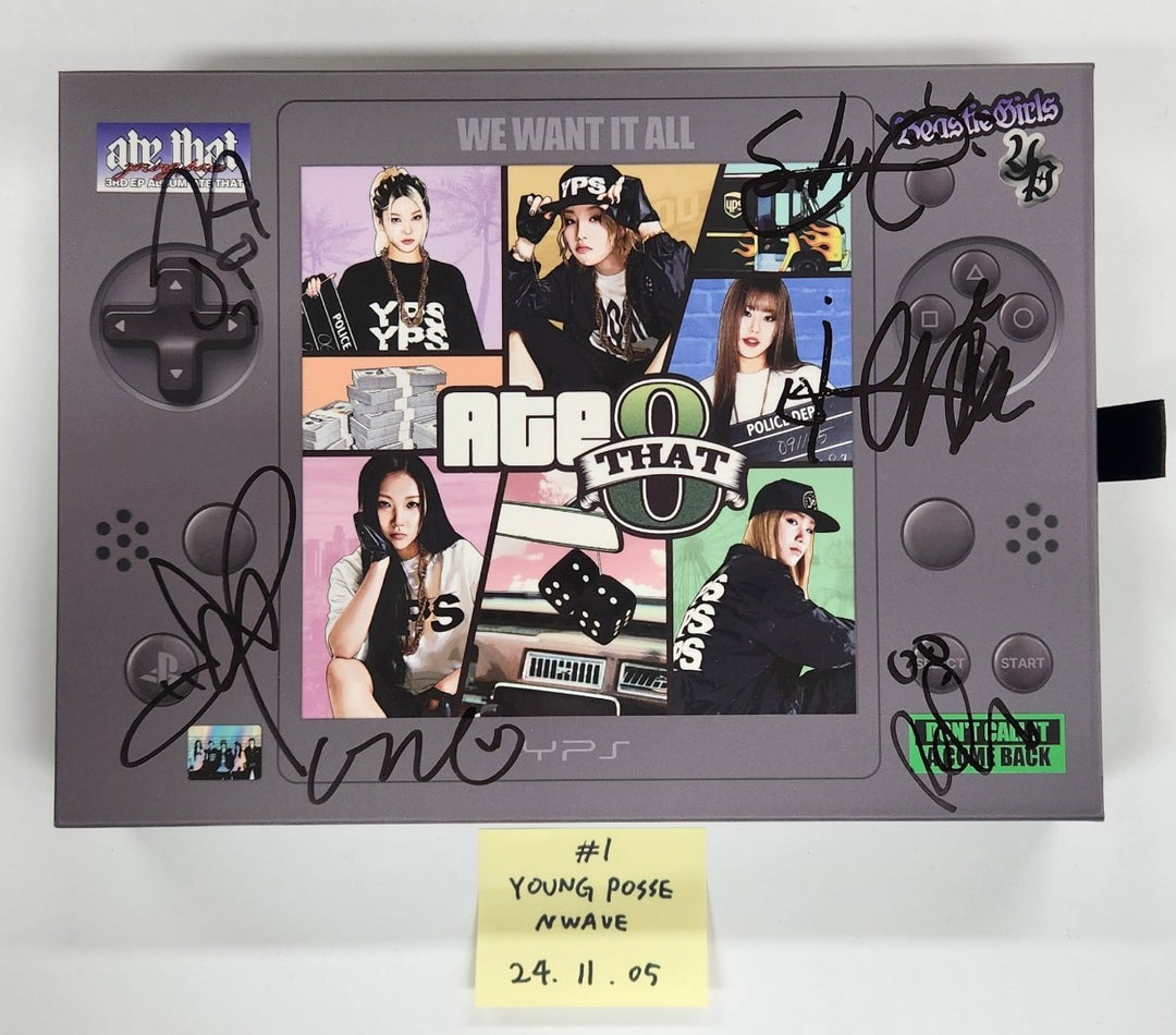 YOUNG POSSE "Ate That" - Hand Autographed(Signed) Album [24.11.6]