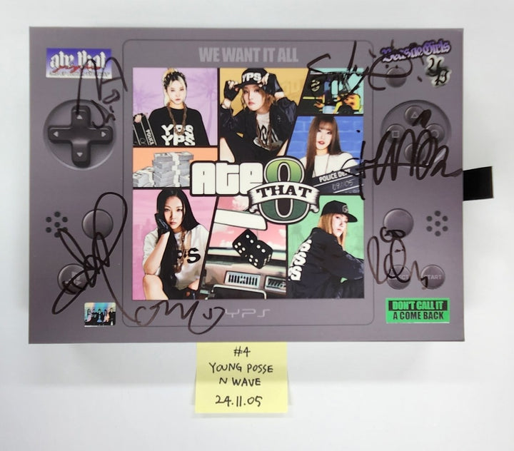 YOUNG POSSE "Ate That" - Hand Autographed(Signed) Album [24.11.6]