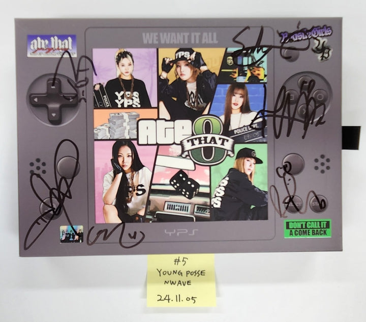 YOUNG POSSE "Ate That" - Hand Autographed(Signed) Album [24.11.6]