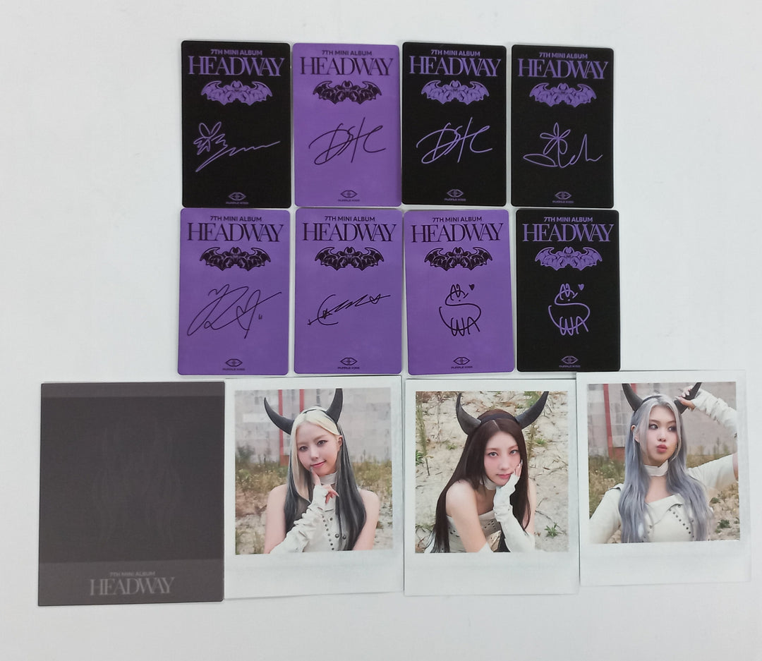 PURPLE KISS "HEADWAY" -Official Photocard, Polaroid [24.11.6]