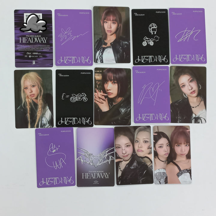 PURPLE KISS "HEADWAY" - Official Photocard [Poca Album Ver.] [24.11.6]