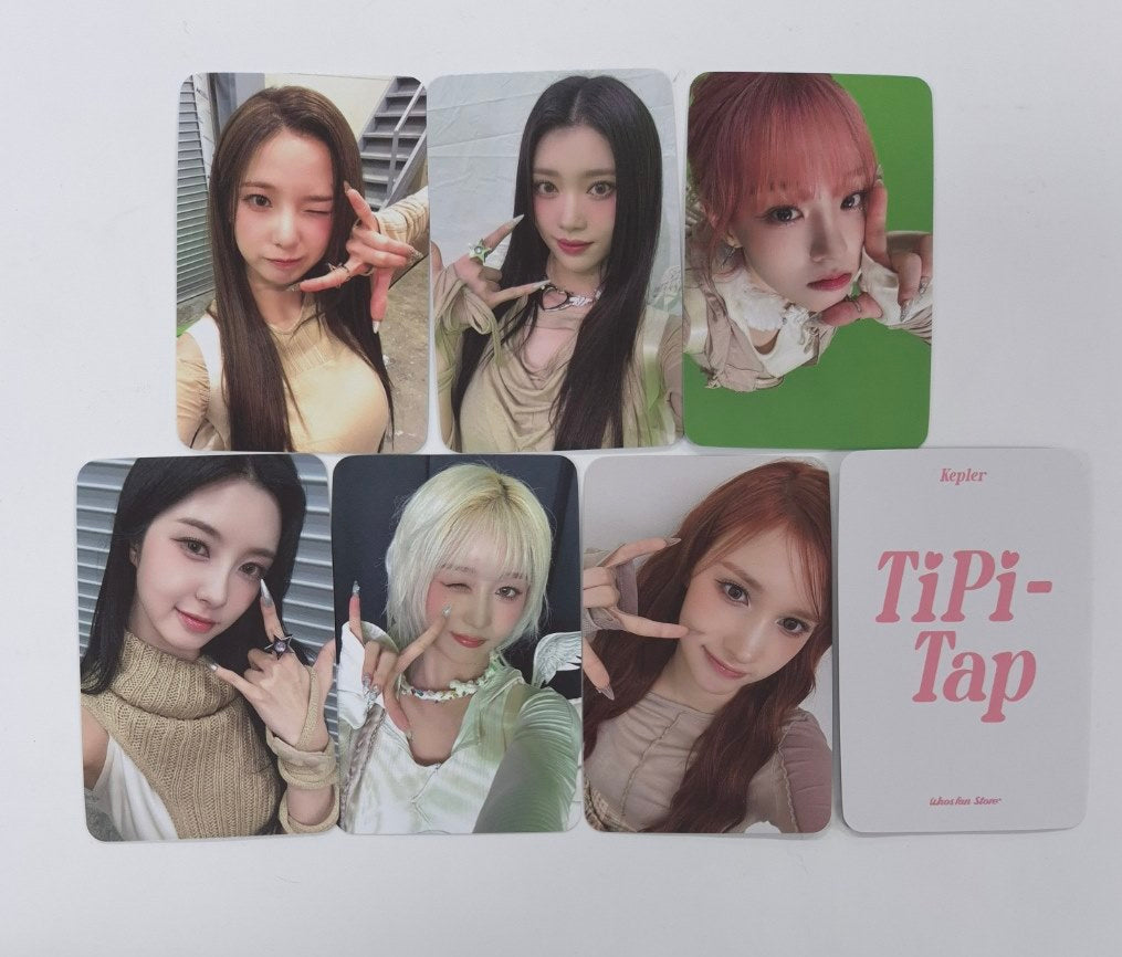 Kep1er "TIPI-TAP" - Who's Fan Pre-Order Benefit Photocard [24.11.6]