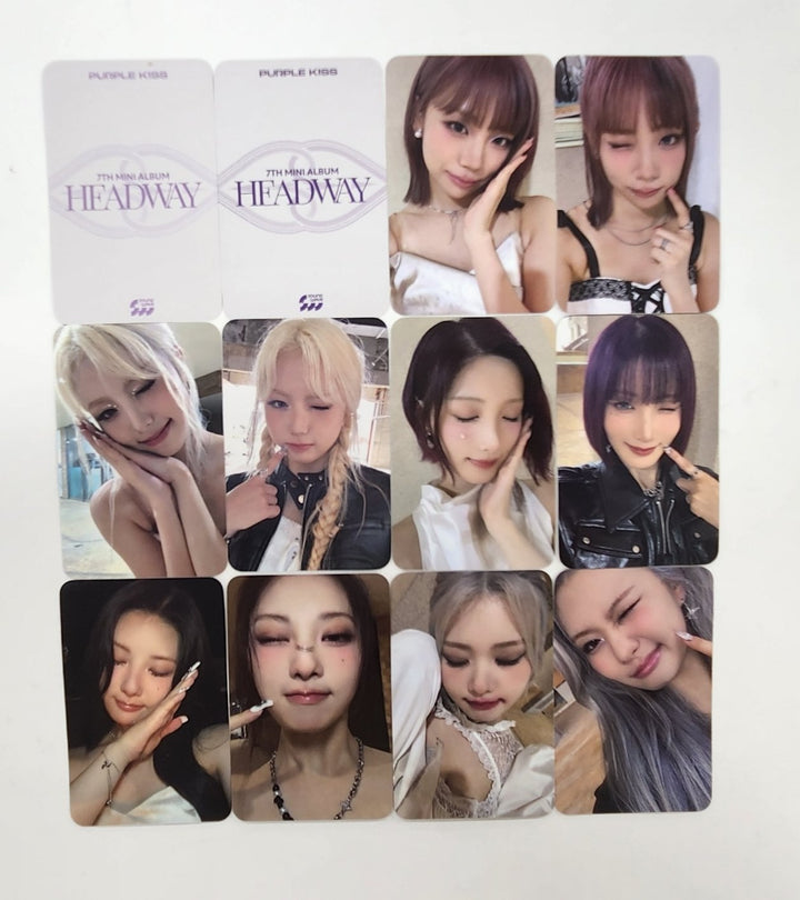 PURPLE KISS "HEADWAY" - Soundwave Fansign Event Photocard Round 2 [24.11.7]