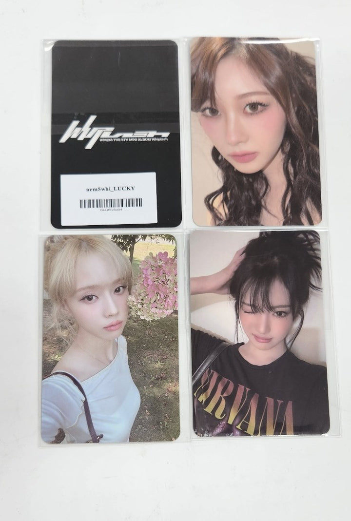 Aespa "Whiplash" - SM Town Lucky Draw Event Photocard [24.11.8]