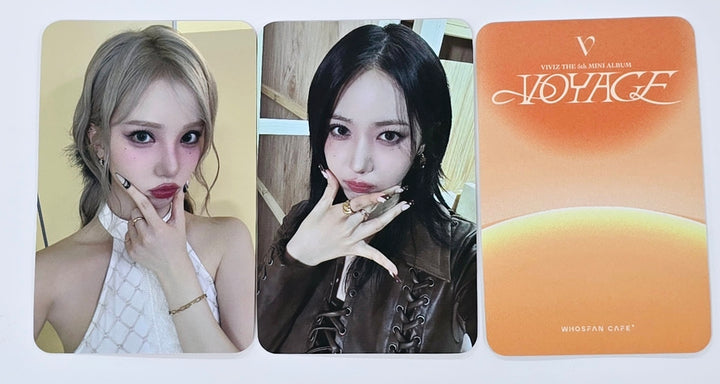 VIVIZ "VOYAGE" - Who's Fan Cafe Lucky Draw Event Photocard [24.11.8]