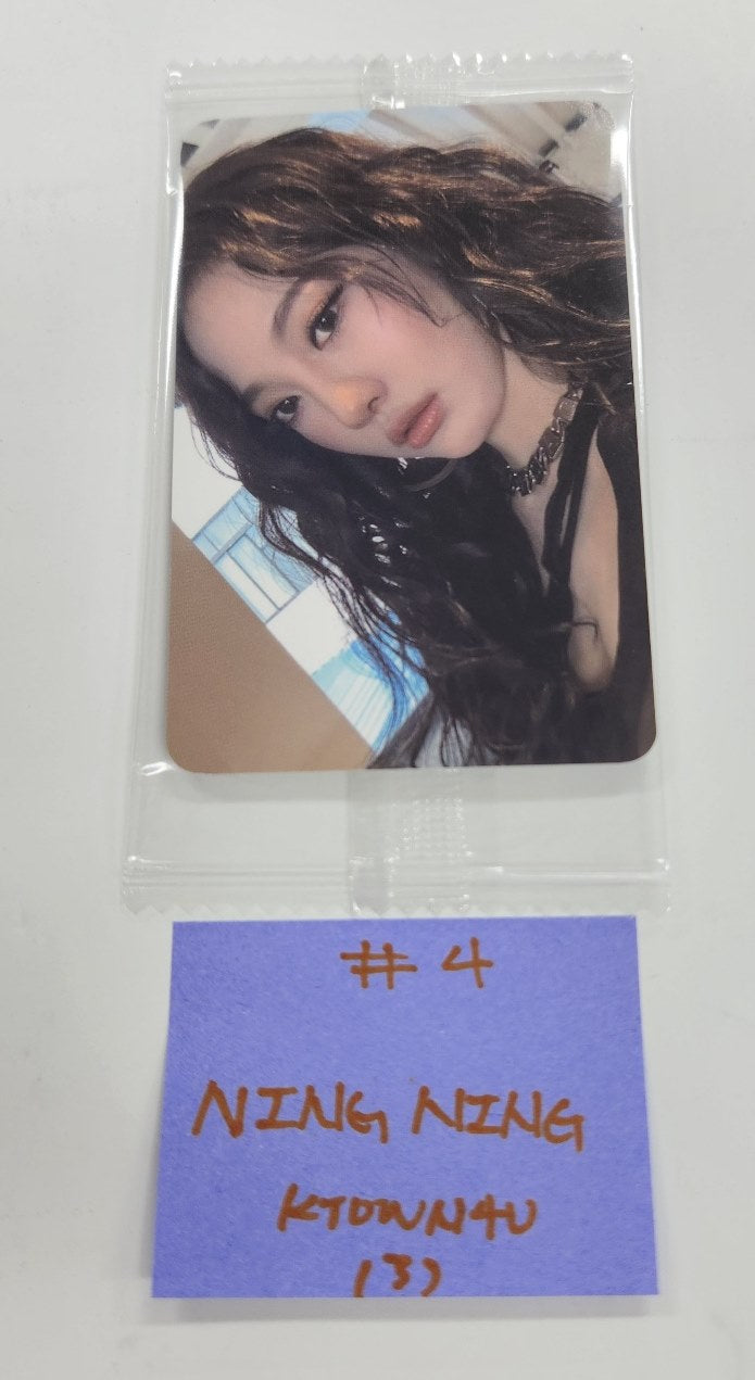 Aespa "Whiplash" - Ktown4U Fansign  Event Photocard [24.11.8]